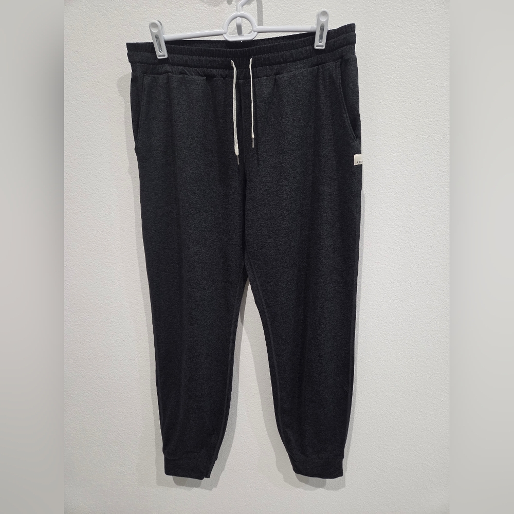 Vuori Performance Dreamknit Jogger Size L in Charcoal Heather - Picture 7 of 15